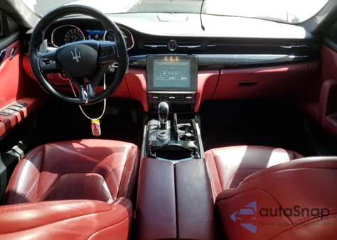 2017 Maserati Quattroporte S z USA, uszkodzony, nr VIN ZAM56RRL0H1252323